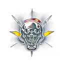 v8 engine tattoo design idea