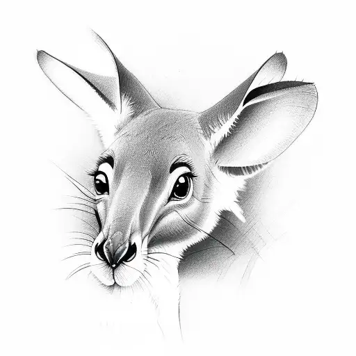 Disney Lilly kangaroo tattoo design idea