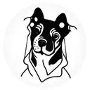 dog memorial tattoo design idea