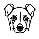 dog memorial tattoo design idea