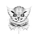 alone lonely sad tattoo design idea