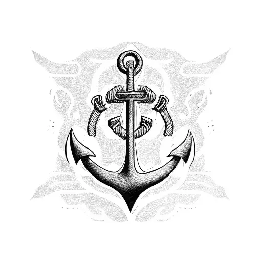 anchor with lily's, a book, movie reel tattoo design idea
