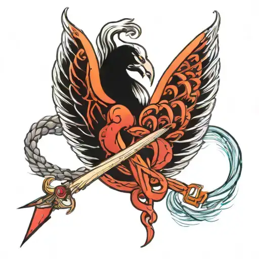 hiv cancer mental health lgbt tattoo design idea