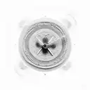 A sand clock filled with swirling galaxies instead of sand tattoo design idea