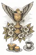 communion tattoo design idea