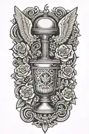 communion tattoo design idea