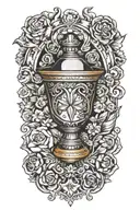 communion tattoo design idea