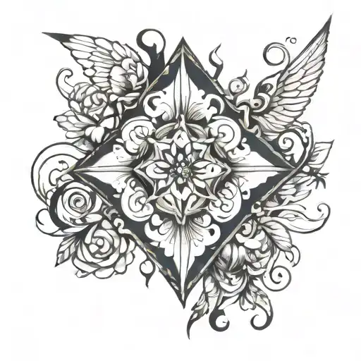 timeless symbolism tattoo design idea