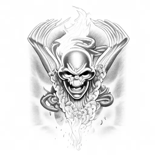 prometheus giving fire to the people tattoo design idea