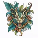 Press tattoo design idea