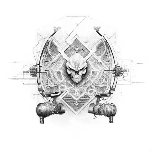 electrical engineering symbols tattoo design idea
