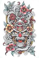 Zenin Maki tattoo design idea