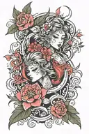 Zenin Maki tattoo design idea