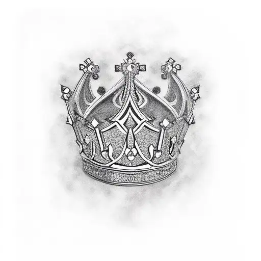 King's Crown tattoo design idea