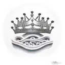 King's Crown tattoo design idea