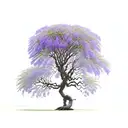 jacaranda tree tattoo design idea