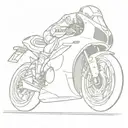 motogp and formula 1 together tattoo design idea