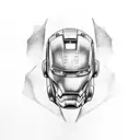Ironman tattoo design idea