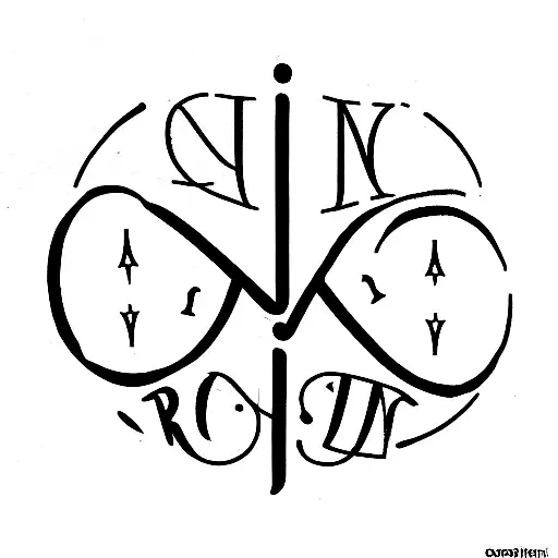 "Roma" written out in Roman Font tattoo design idea