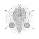 binary numbers  tattoo design idea