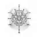 binary numbers  tattoo design idea