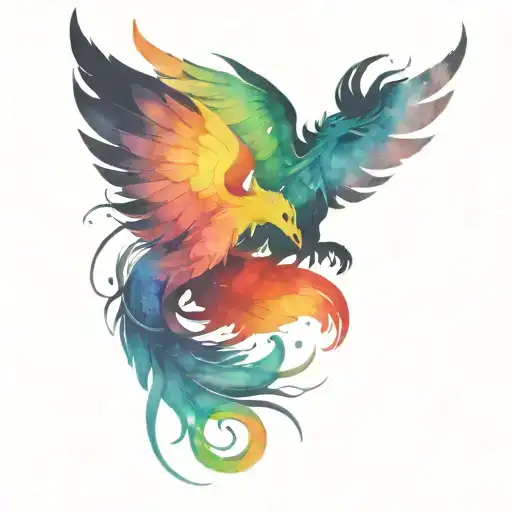 Phoenix Tattoo, tattoo Design, Tribal, temporary Tattoo, phoenix,  commission, Stencil, Tattoo, Pencil, feather | Anyrgb