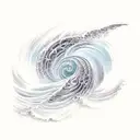 Ocean Wave tattoo design idea