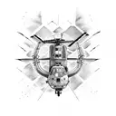Chinook helicopter tattoo design idea