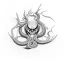 hydra tattoo design idea