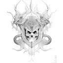 hydra tattoo design idea