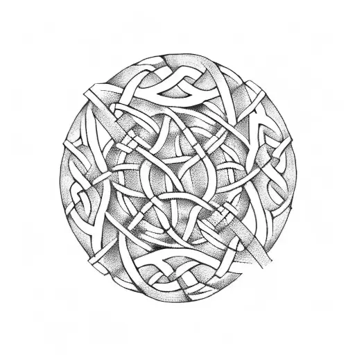 Celtic Knot tattoo design idea