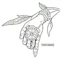 money is not everything  tattoo design idea