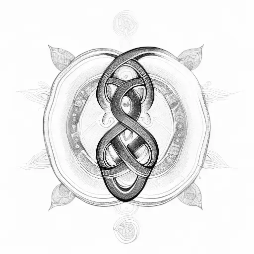 Snakes Ouroboros Infinity symbol Tattoo Serpent, snake logo, dragon,  monochrome png | PNGEgg