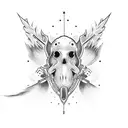 skate guns tattoo design idea