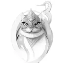 2 names mixing in one name tattoo design idea