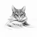 2 names mixing in one name tattoo design idea