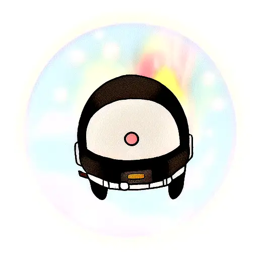 astronaut, holding black hole tattoo design idea