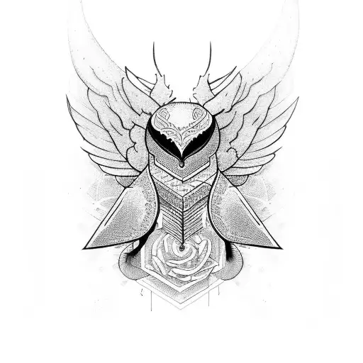 seraphim  tattoo design idea