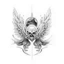 seraphim  tattoo design idea