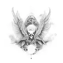 seraphim  tattoo design idea
