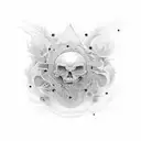 I · IX · MM ❤️IX · IX · MMXXII❤️ I · II · MMII tattoo design idea