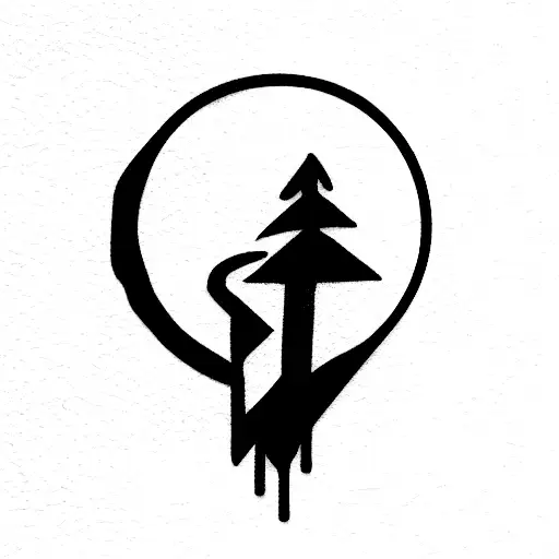 ghost band tattoo design idea