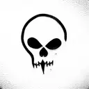 ghost band tattoo design idea