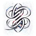 Infinity Symbol tattoo design idea