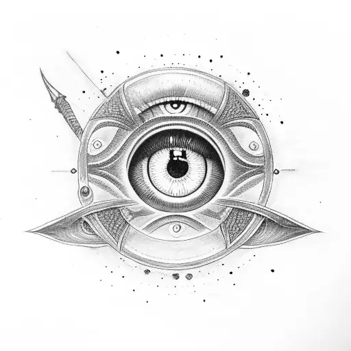 Eye of Horus tattoo design idea
