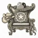  Shape of Texas  Inside… python boots.  A chair for George strait.  Alamo A maverick  Cowboy hat on top  tattoo design idea