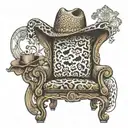  Shape of Texas  Inside… python boots.  A chair for George strait.  Alamo A maverick  Cowboy hat on top  tattoo design idea