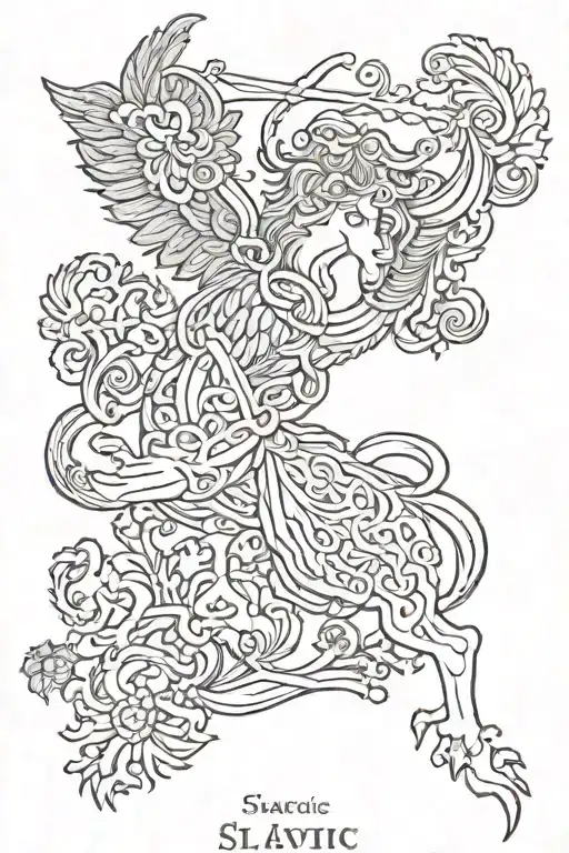 SLAVIC tattoo design idea