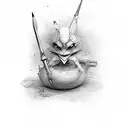 R S alphabet  tattoo design idea