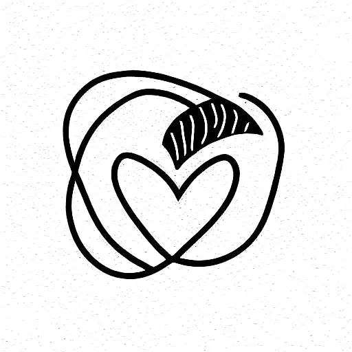 self love tattoo design idea